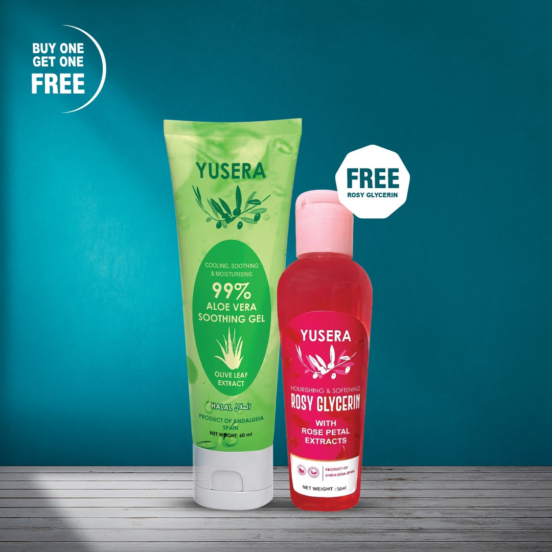 Alo Vera Soothing Gel + Rosy Glycerin