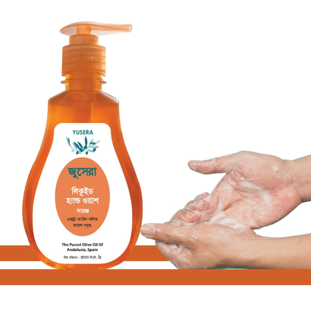 YUSERA Liquid Hand Wash (ORANGE) 300 ml