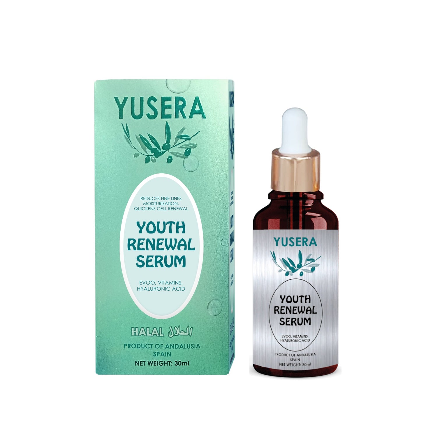 YUSERA Youth Renewal Serum 30ml - Youthful | Glowing | Hydrated