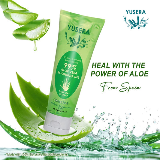 YUSERA 99% Aloe Vera Soothing Gel 60 ML