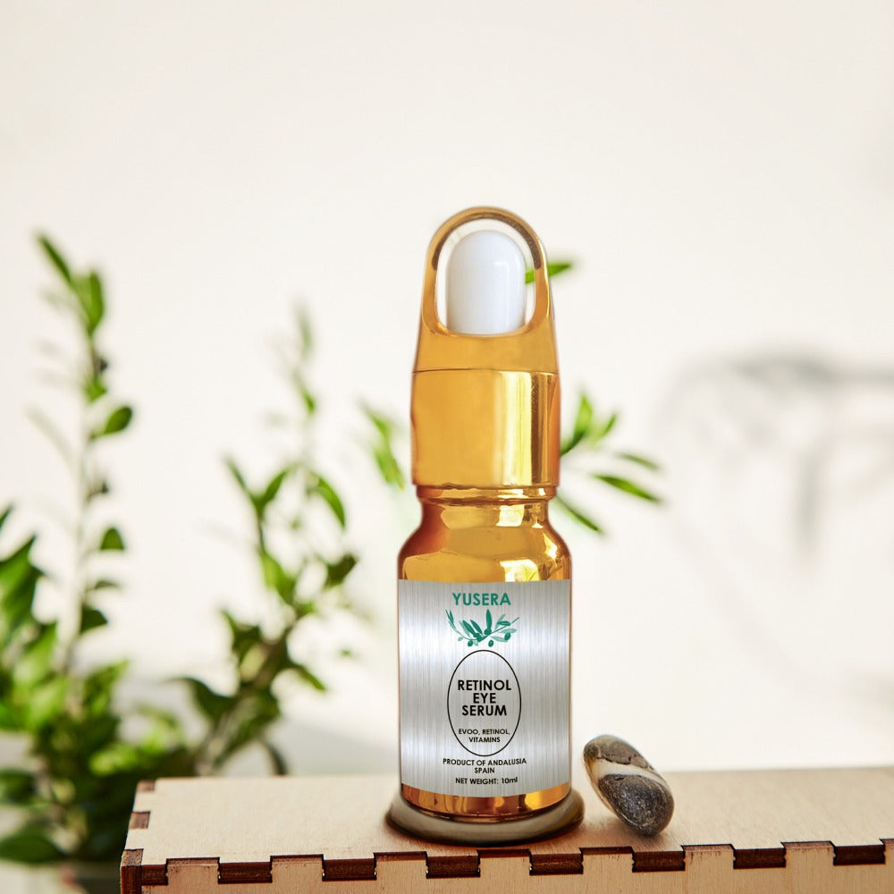 YUSERA Retinol Eye Serum 15ml - Wrinkle Defense | Brighter Eyes | Perfect for All Skin Types