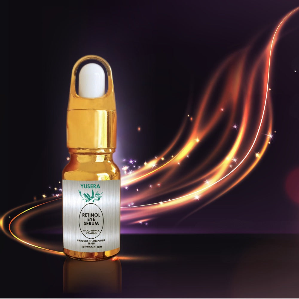 YUSERA Retinol Eye Serum 15ml - Wrinkle Defense | Brighter Eyes | Perfect for All Skin Types