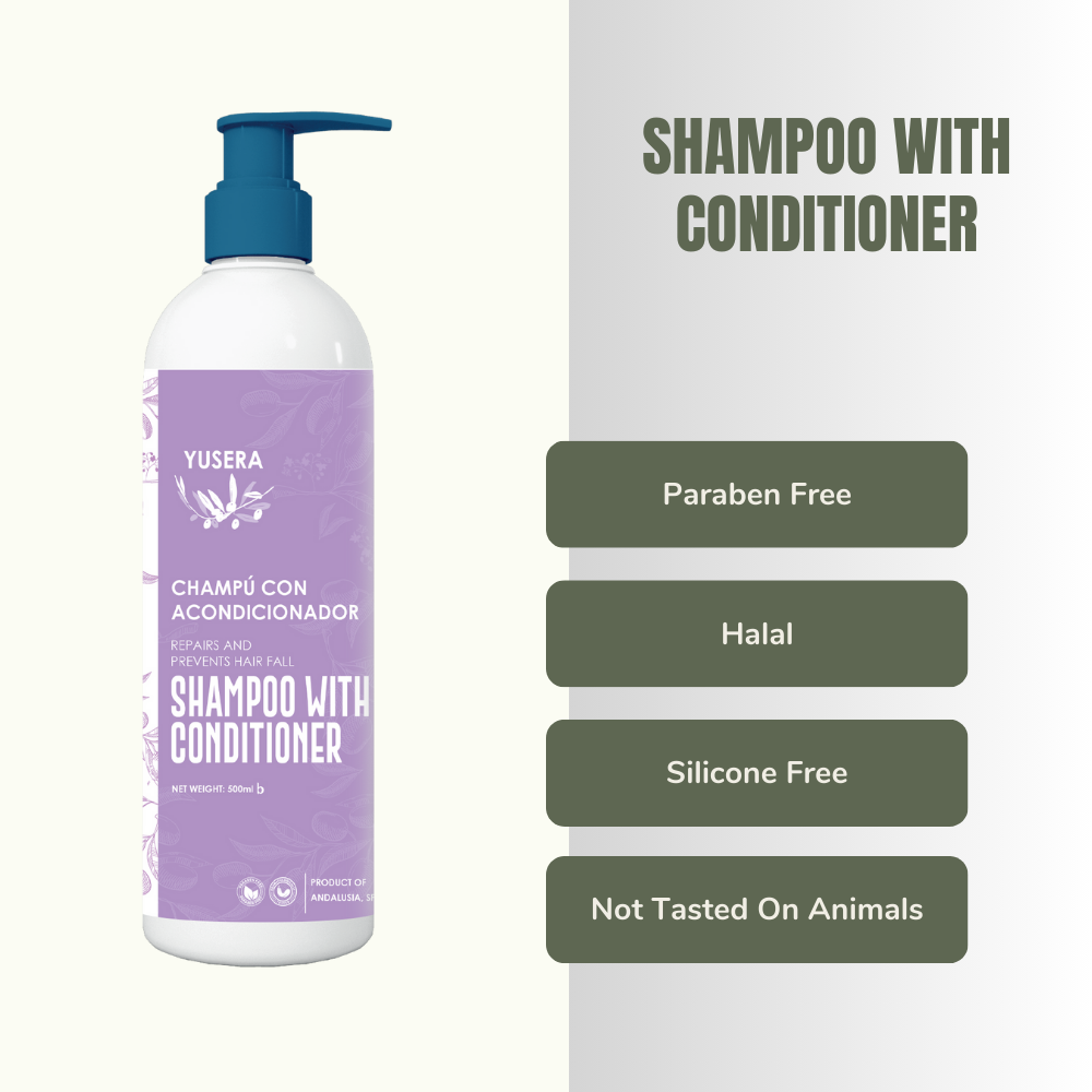 YUSERA Shampoo With Conditioner 500ml