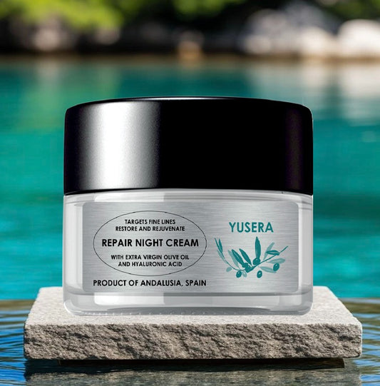 Yusera Repair Night Cream 50gm – Deep Glow | Pure & Powerful Skincare