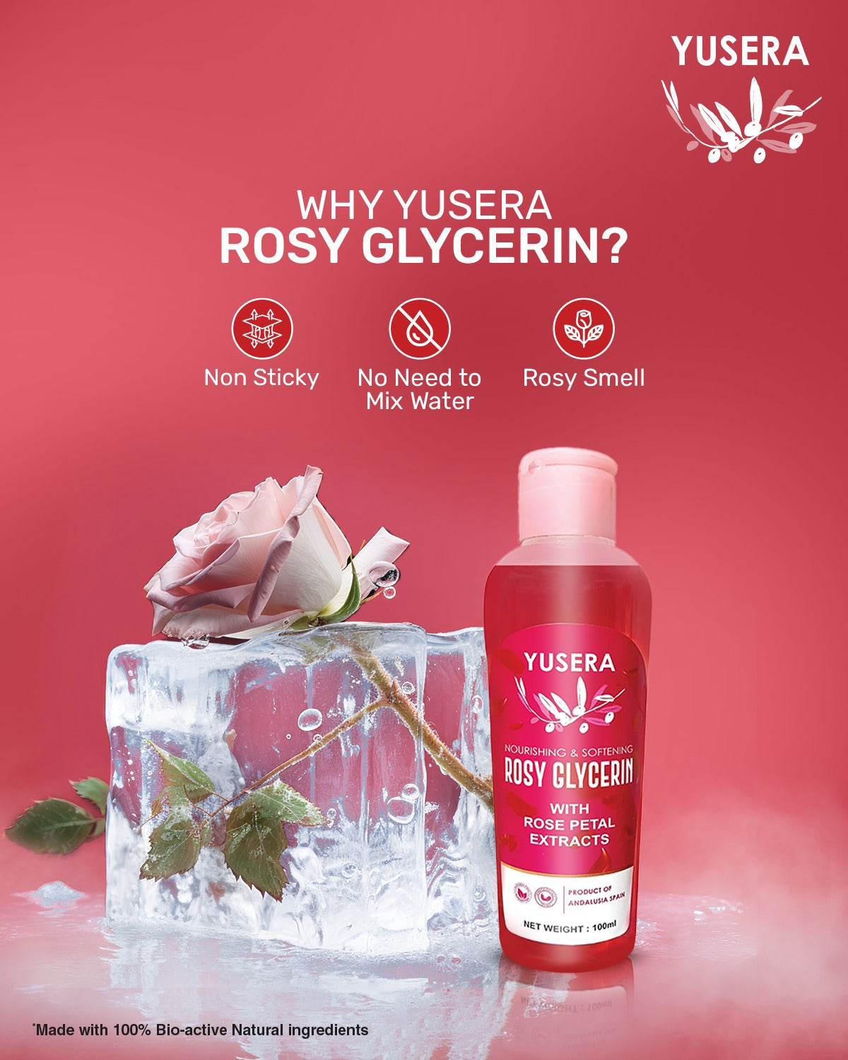 YUSERA Rosy Glycerin 100 ML