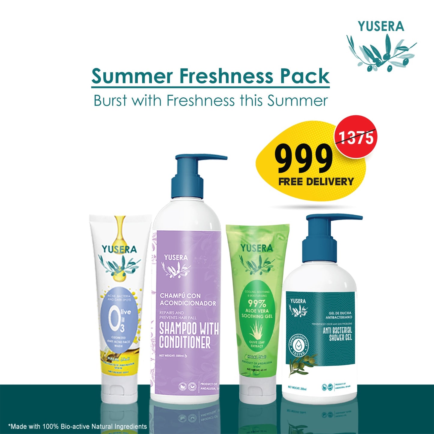 Summer Special 999 Combo with FREE Home Delivery!