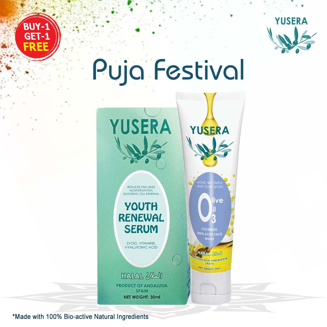 Youth Renewal Serum + Ozonized Anti Acne Face Wash