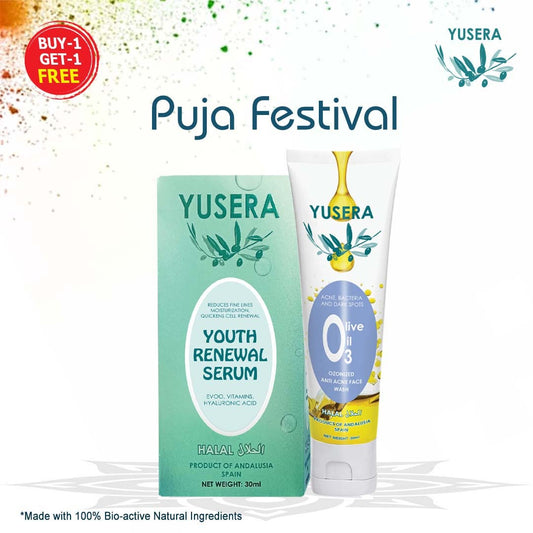 Youth Renewal Serum + Ozonized Anti Acne Face Wash