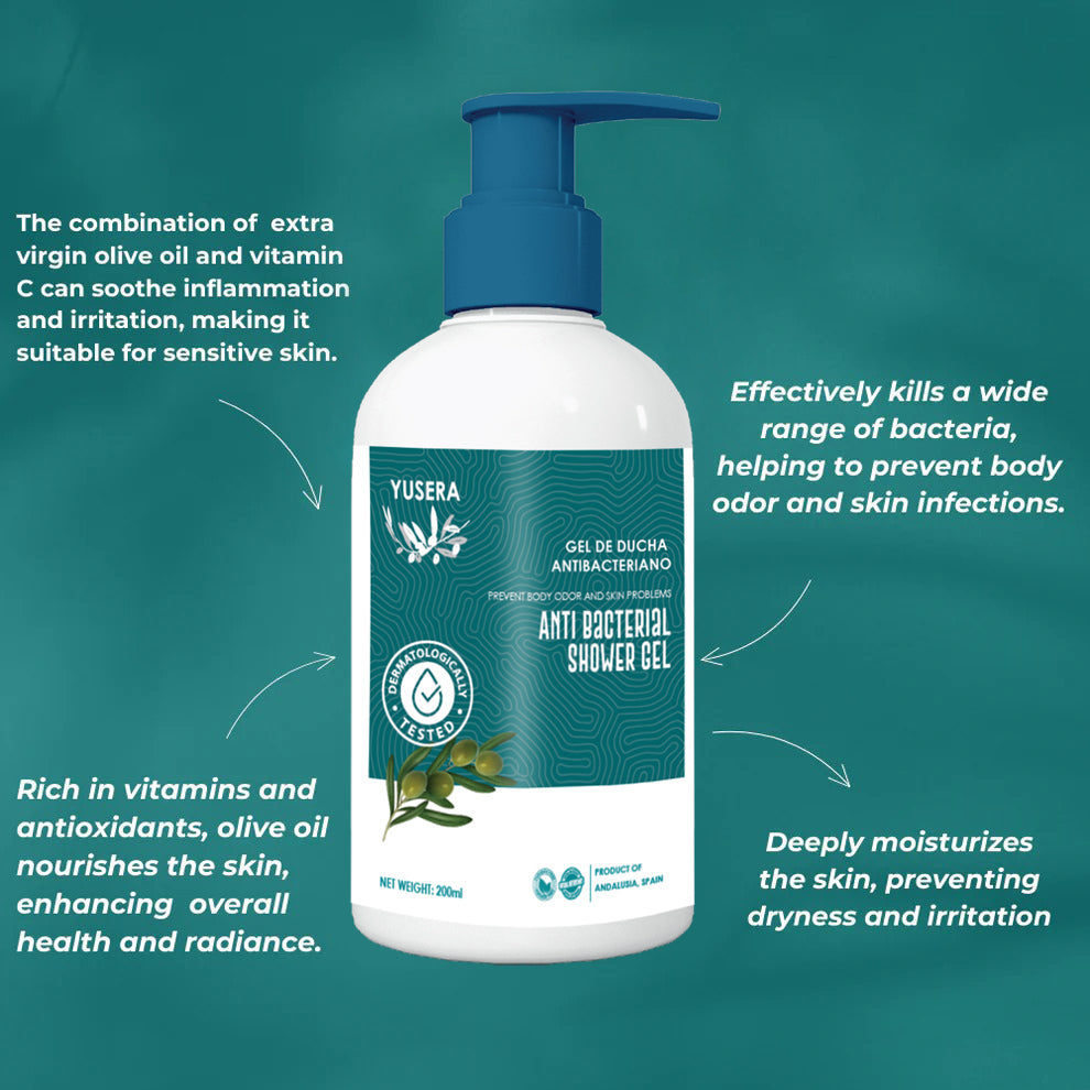 Yusera Anti-Bacterial Shower Gel 200ml