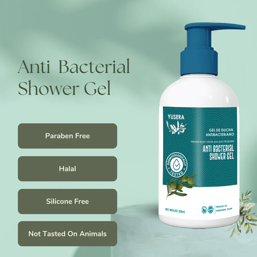 Yusera Anti-Bacterial Shower Gel 200ml