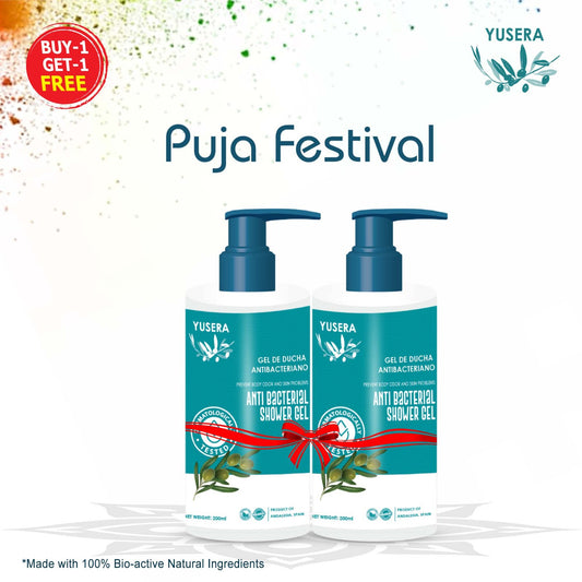 Buy 1 Get 1 FREE! – Yusera Anti-Bacterial Shower Gel 200ml