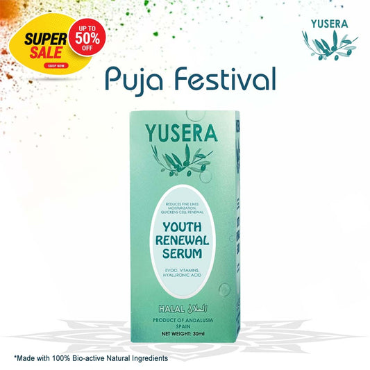 YUSERA Youth Renewal Serum 30ml - Youthful | Glowing | Hydrated