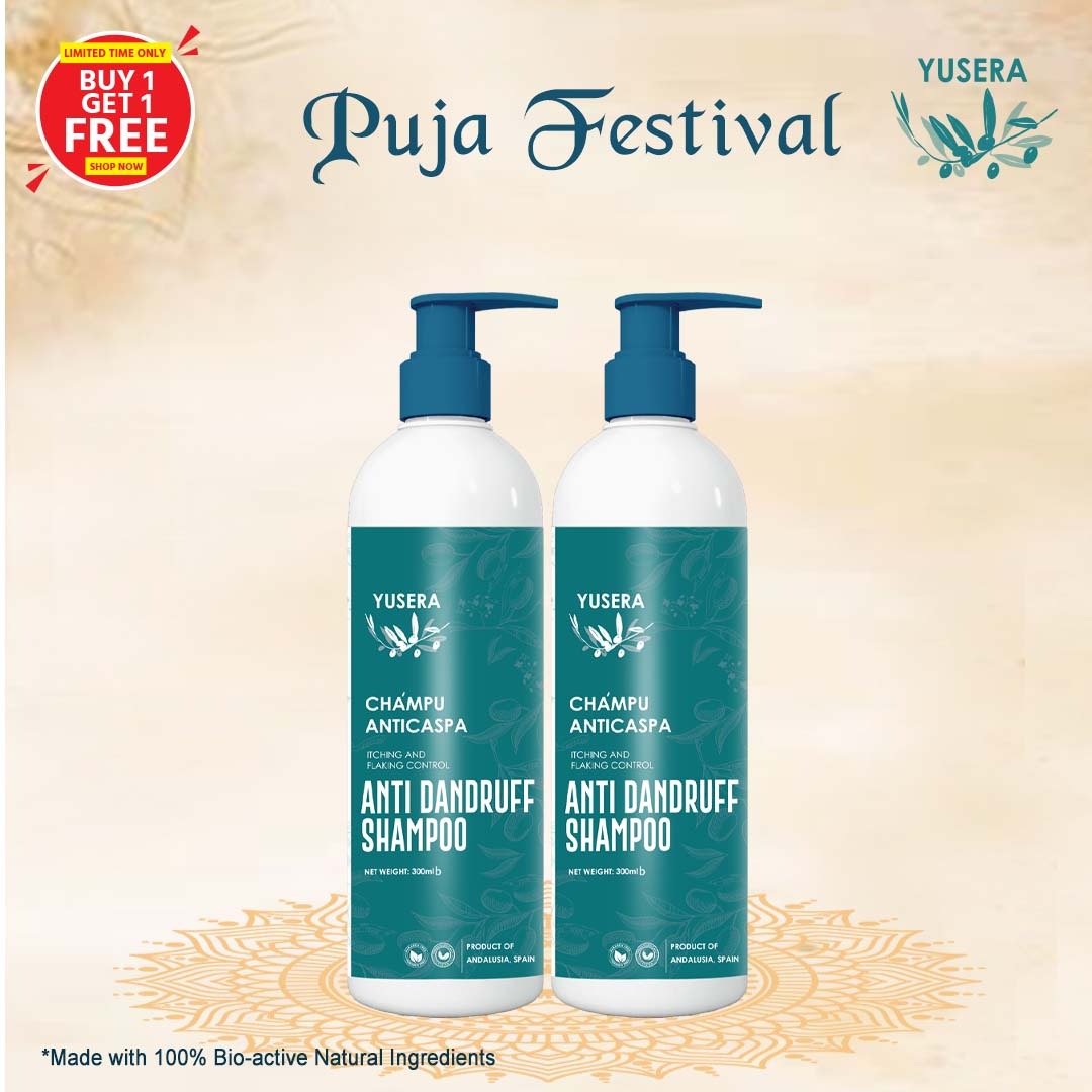 Buy 1 Get 1 Free - Yusera Anti Dandruff Shampoo 300ml
