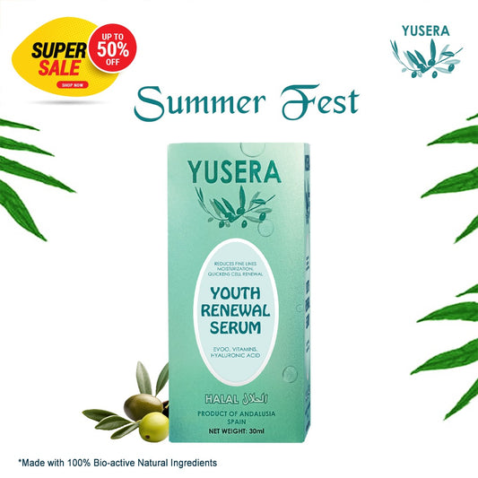 YUSERA Youth Renewal Serum 30ml - Youthful | Glowing | Hydrated