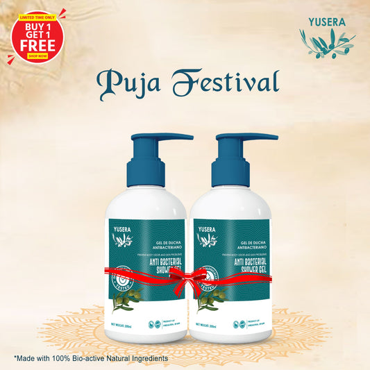 Buy 1 Get 1 FREE! – Yusera Anti-Bacterial Shower Gel 200ml