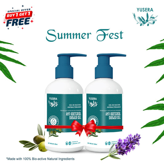 Buy 1 Get 1 FREE! – Yusera Anti-Bacterial Shower Gel 200ml